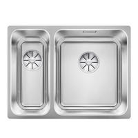SPÜLE Solis  - Edelstahlfarben, Basics, Metall (58,5/18,5/44cm) - Blanco