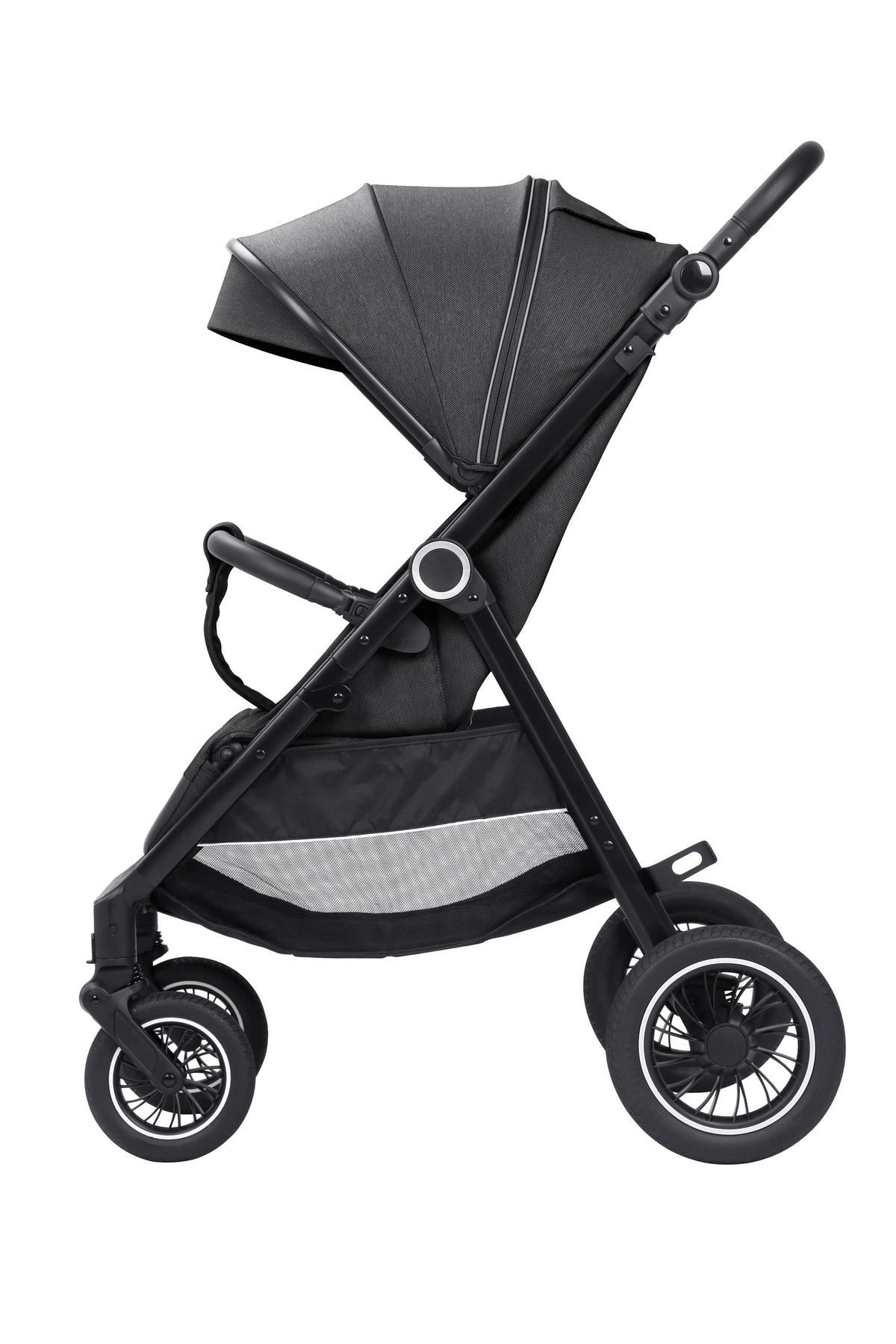 BUGGY  - Schwarz/Grau, Basics, Textil/Metall - Jimmylee