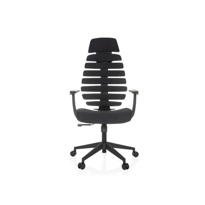 DREHSTUHL Flachgewebe  - Schwarz, MODERN, Kunststoff/Textil (64/120 - 130/62cm) - MID.YOU