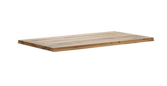 TISCHPLATTE Wildeiche massiv Wildeiche - Wildeiche, Design, Holz (190/100/6cm) - Waldwelt
