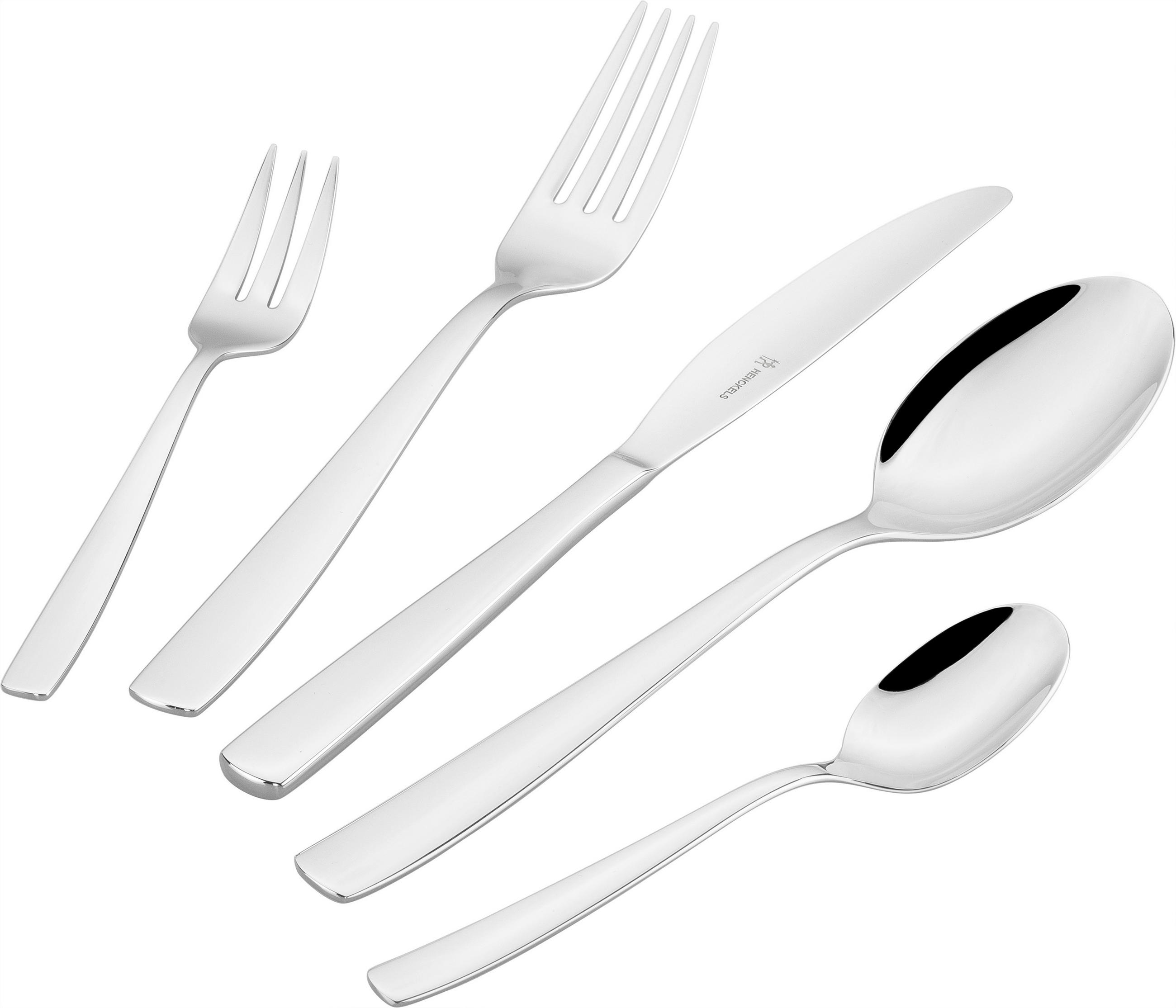 BESTECKSET RAINFALL 30-teilig Edelstahl  - Basics, Metall - Henckels by ZWILLING