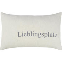 ZIERKISSEN  40/60 cm   - Weiß/Grau, Design, Textil (40/60cm) - David Fussenegger