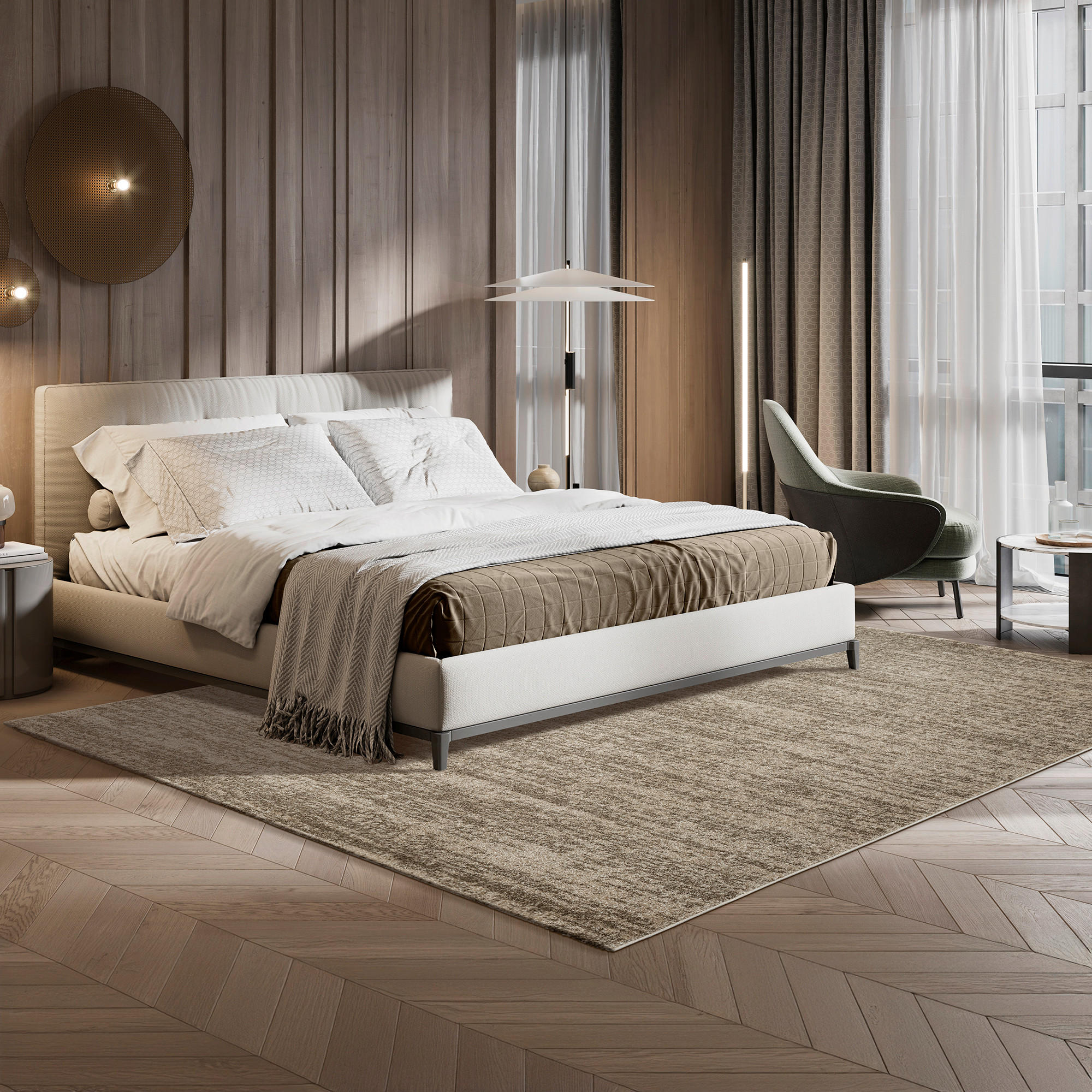 WEBTEPPICH 120/170 cm Oslo Beige  - Beige, Basics, Kunststoff/Textil (120/170cm) - Novel