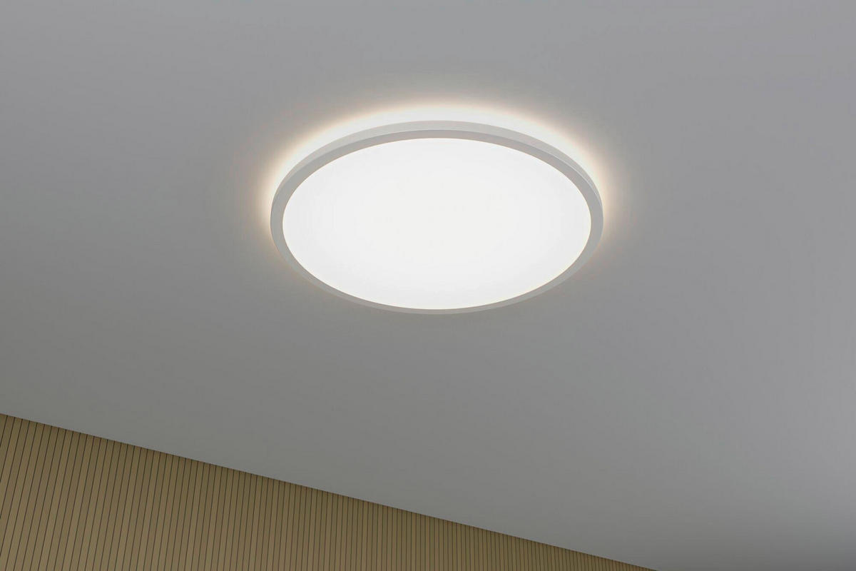 LED-DECKENLEUCHTE Atria Shine 42,0/3 cm   - Weiß, Basics, Kunststoff (42,0/3cm) - Paulmann