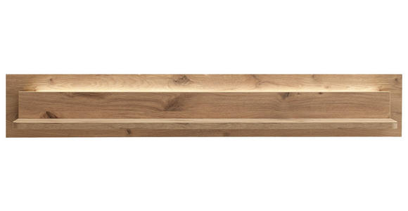 WANDBOARD in 150/24/18 cm Eichefarben  - Eichefarben, KONVENTIONELL, Holzwerkstoff (150/24/18cm) - Cantus