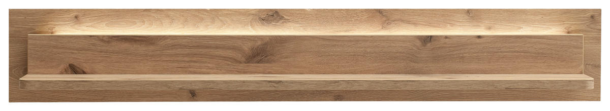 WANDBOARD  150/24/18 cm  - Eichefarben, Konventionell, Holzwerkstoff (150/24/18cm) - Cantus