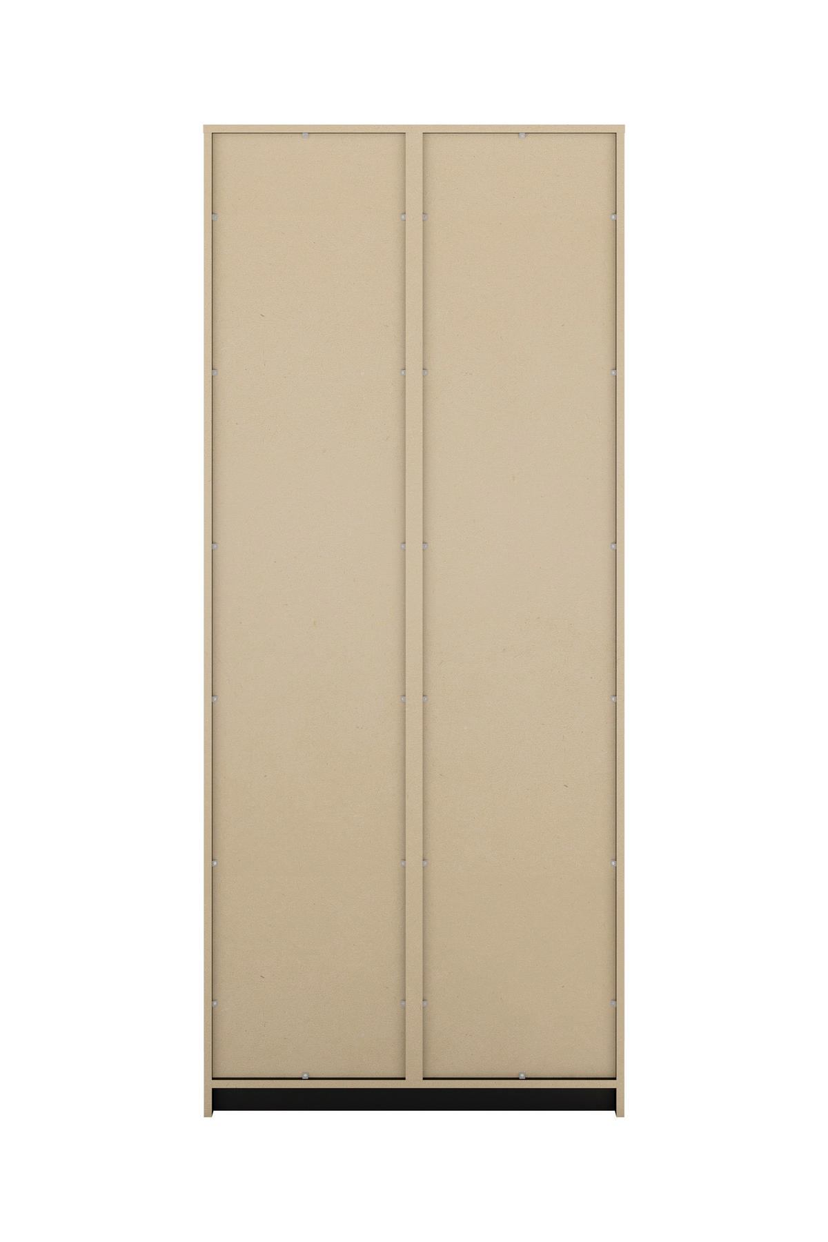 VITRINE Schwarz  - Schwarz, Design, Glas/Holzwerkstoff (79,4/187,5/40cm) - MID.YOU