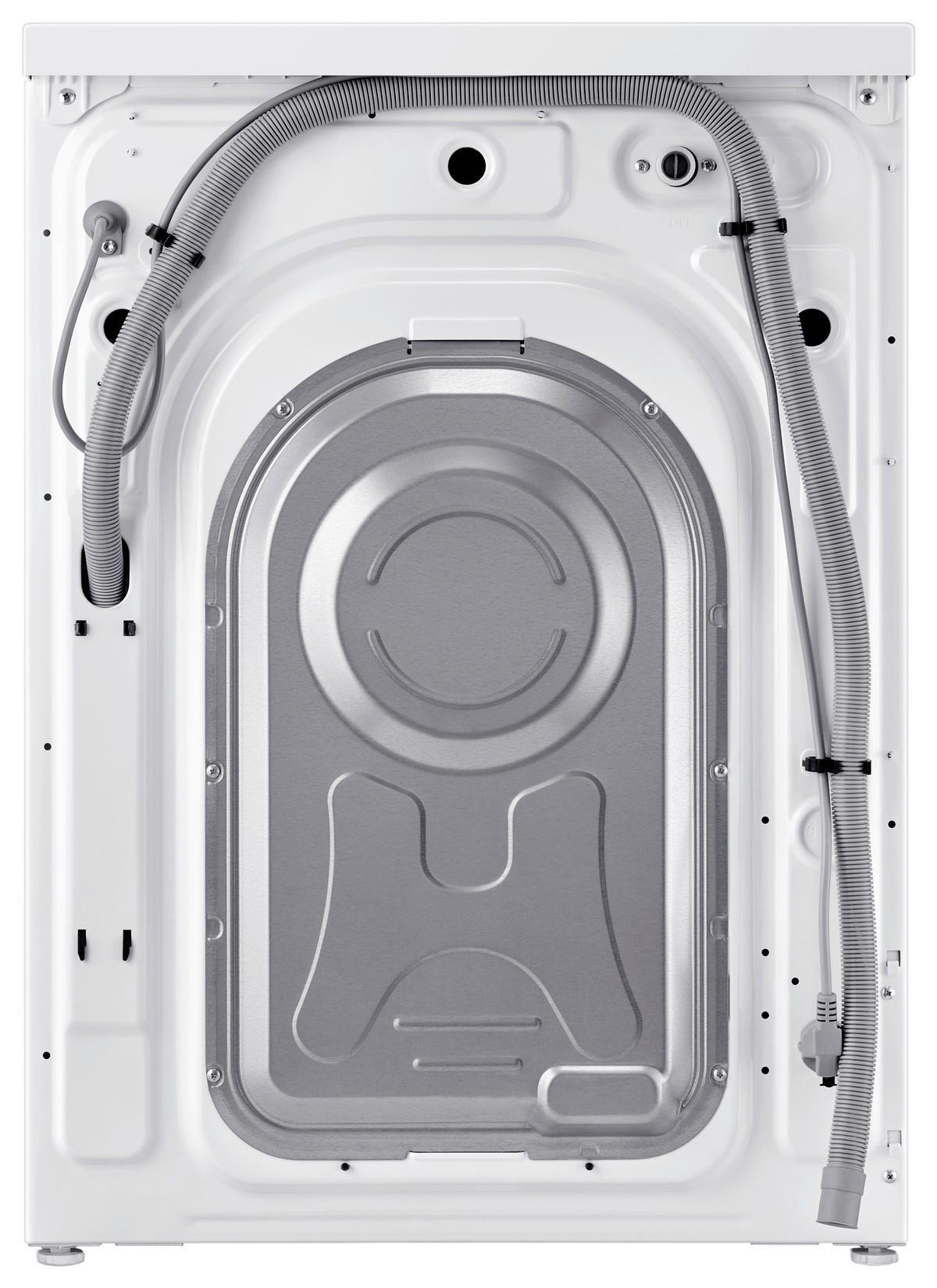 WASCHMASCHINE WW80CGC04AAEEG  - Weiß, Basics, Glas/Kunststoff (60/85/55cm) - Samsung