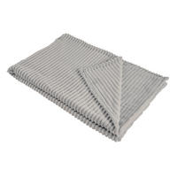 TAKARÓ 150/200 cm  - ezüstszínű, Basics, textil (150/200cm) - Novel