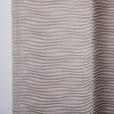 FERTIGVORHANG WAVE blickdicht 135/255 cm   - Silberfarben, Design, Textil (135/255cm) - Dieter Knoll