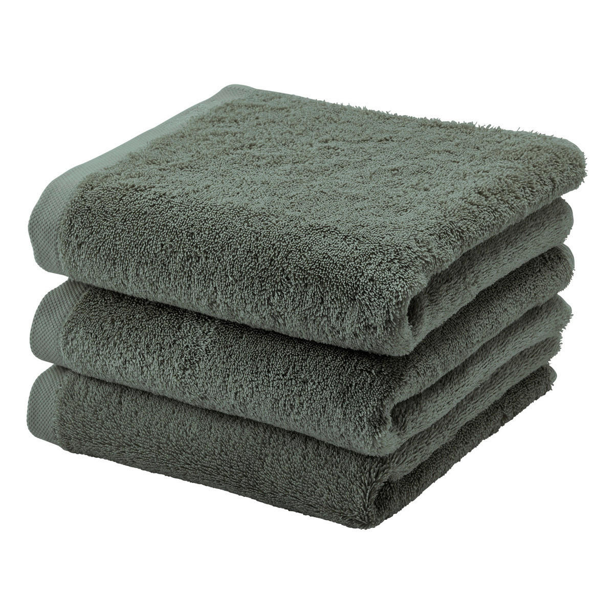 HANDTUCH London Mooreichefarben  - Mooreichefarben, Konventionell, Textil (55/100cm) - Aquanova