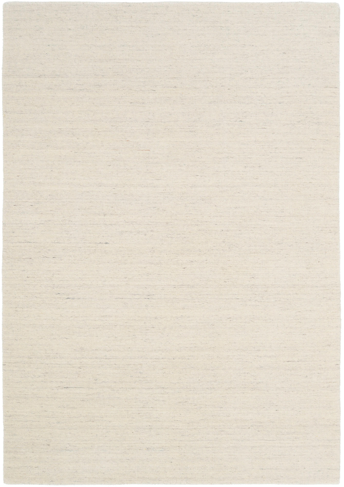 WOLLTEPPICH 70/140 cm Naturfarben, Hellgrau  - Hellgrau/Naturfarben, Basics, Textil (70/140cm) - Linea Natura