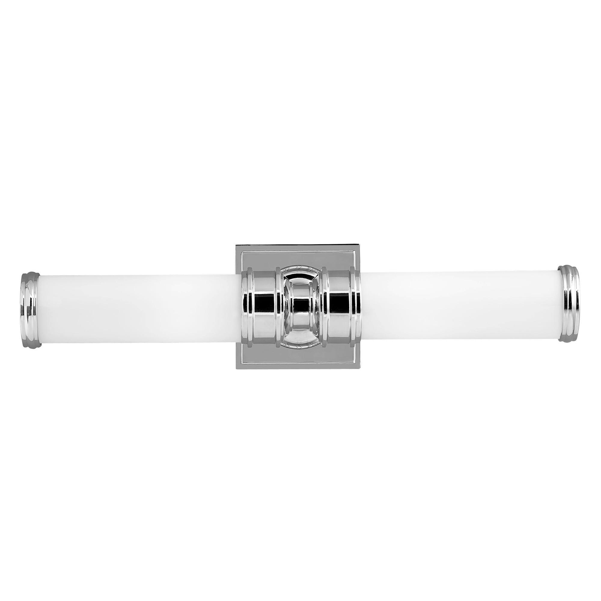 BADEZIMMER-WANDLEUCHTE Elstead FE-Payne 2 50,2/12,7/12.7 cm   - Chromfarben, Design, Glas/Metall (50,2/12,7/12.7cm) - Elstead Lighting