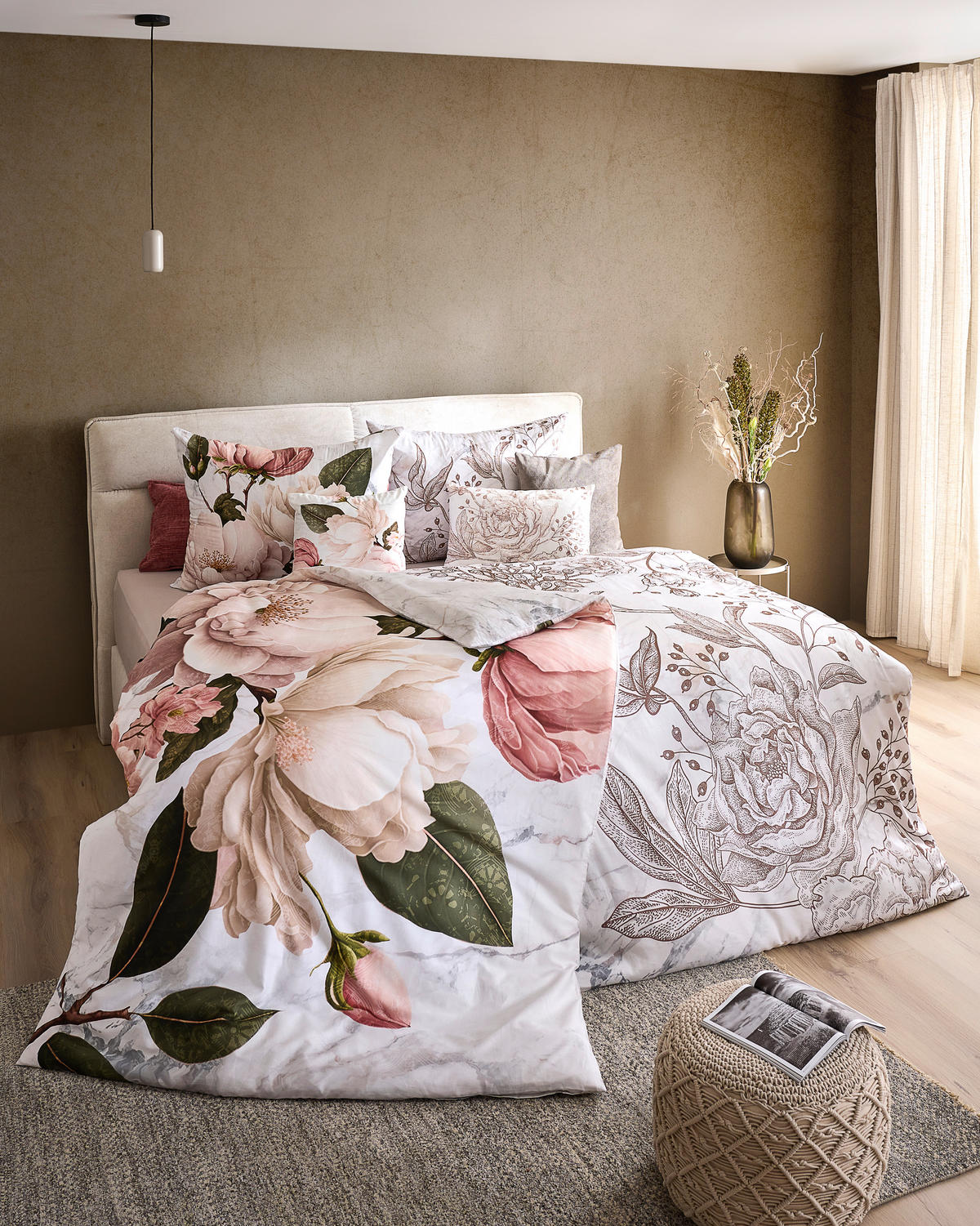 WENDEBETTWÄSCHE Satin 140/200 cm  - Multicolor, KONVENTIONELL, Textil (140/200cm) - Esposa