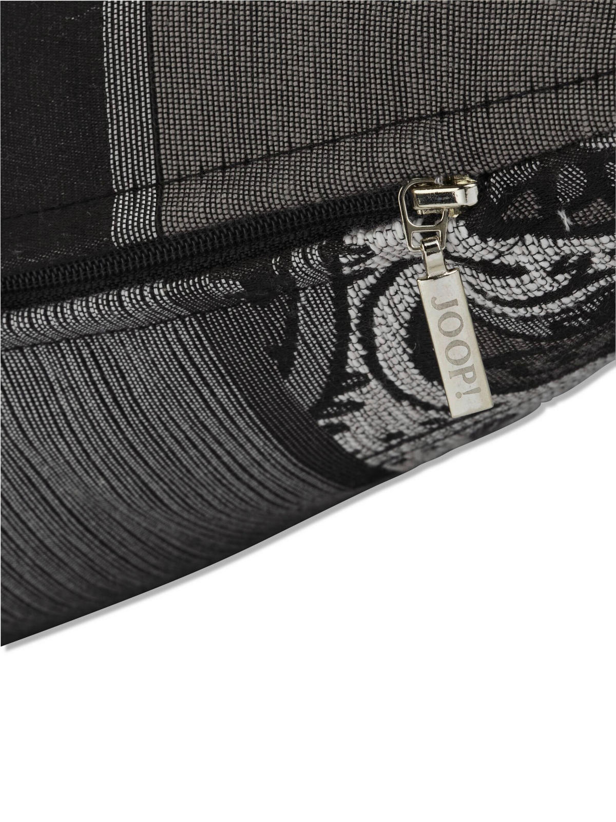 KISSENHÜLLE J! Paisley Allover silbergrau 40/60 cm  - Hellgrau/Grau, Design, Textil (40/60cm) - Joop!