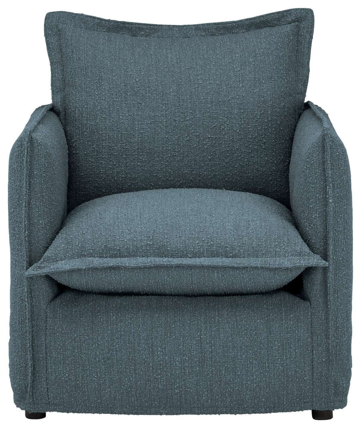 KŘESLO, textil, modrá - modrá/černá, Trend, kov/textil (120/82/98cm) - Livetastic