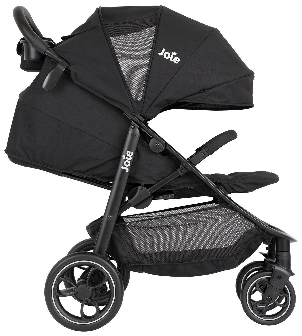 BUGGY Litetrax  - Schwarz, Basics, Textil/Metall (58/103/93,6cm) - Joie