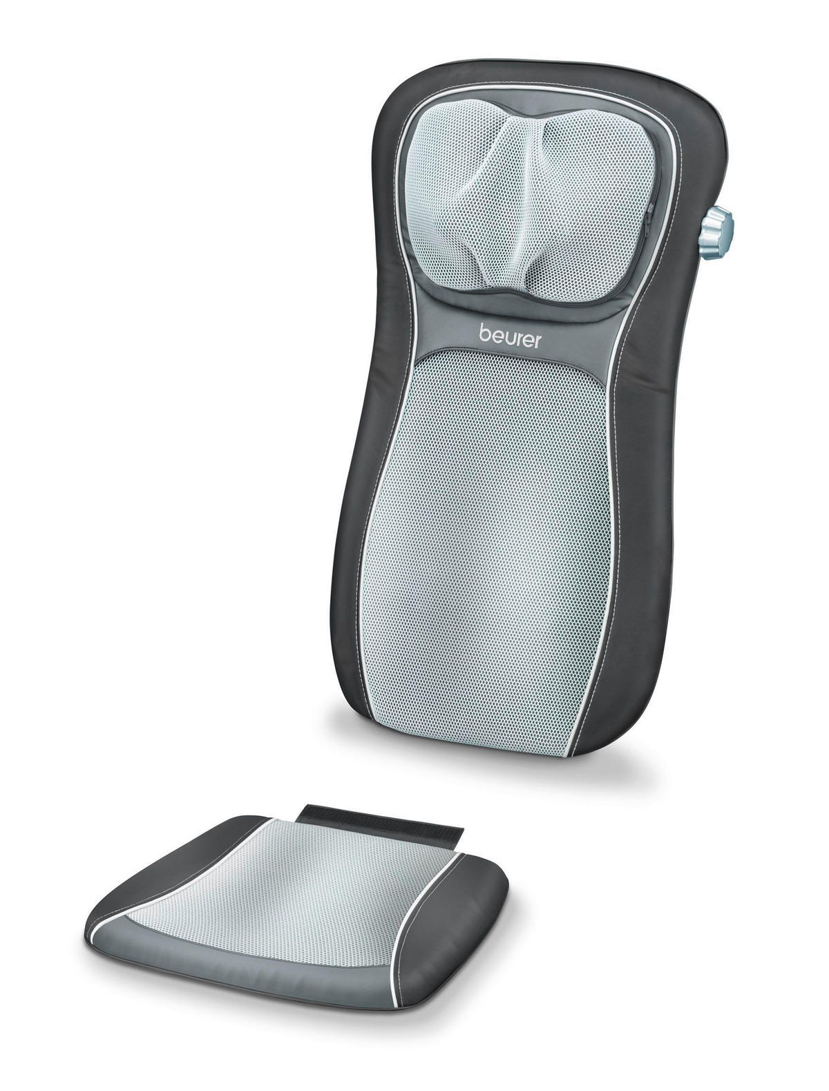 MASSAGESITZAUFLAGE - Grau, Basics (19,3/46,2/83,3cm) - Beurer