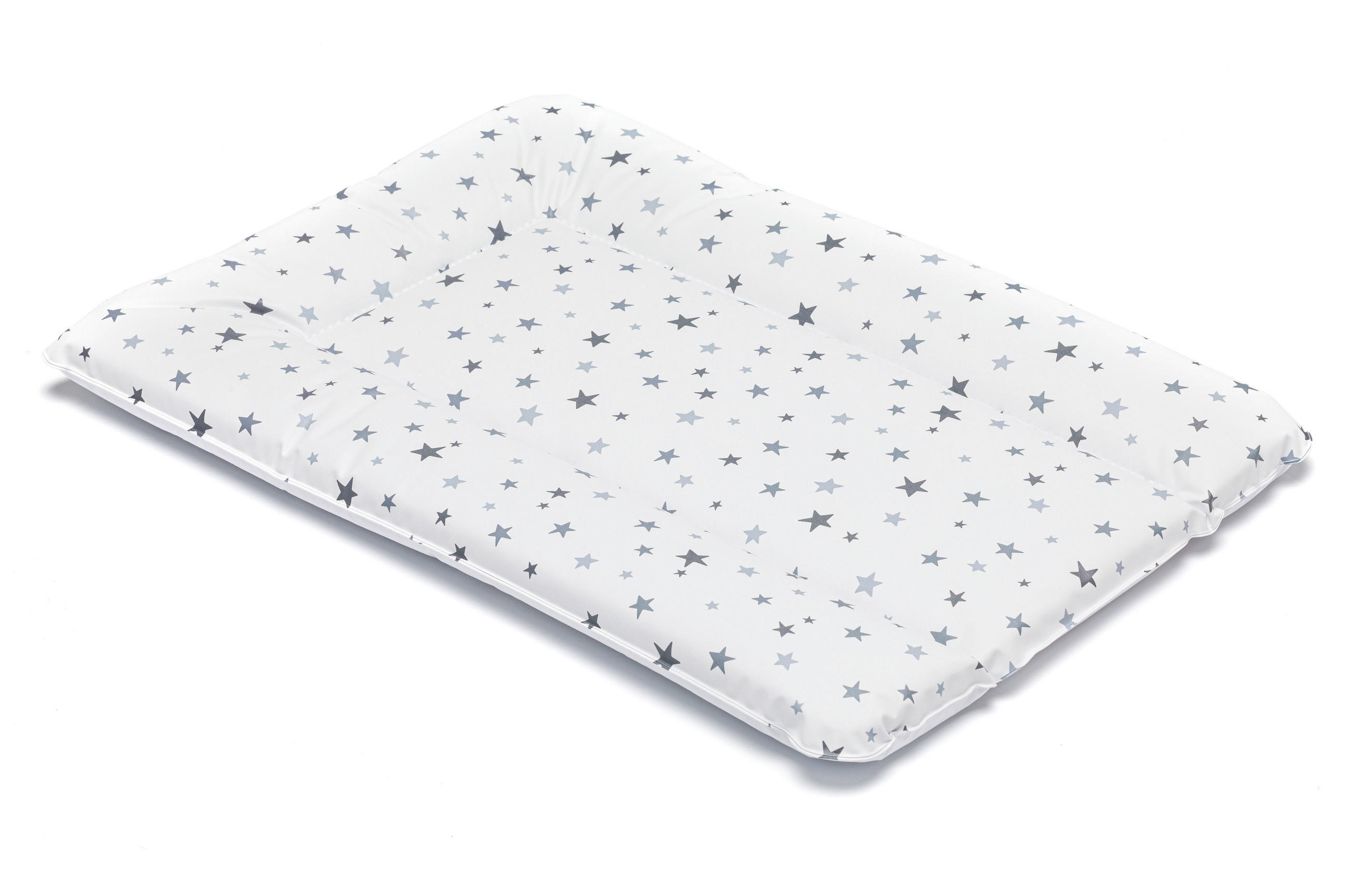 WICKELAUFLAGE Softy  - Dunkelgrau/Weiß, Basics, Kunststoff (70/48/6cm) - Fillikid