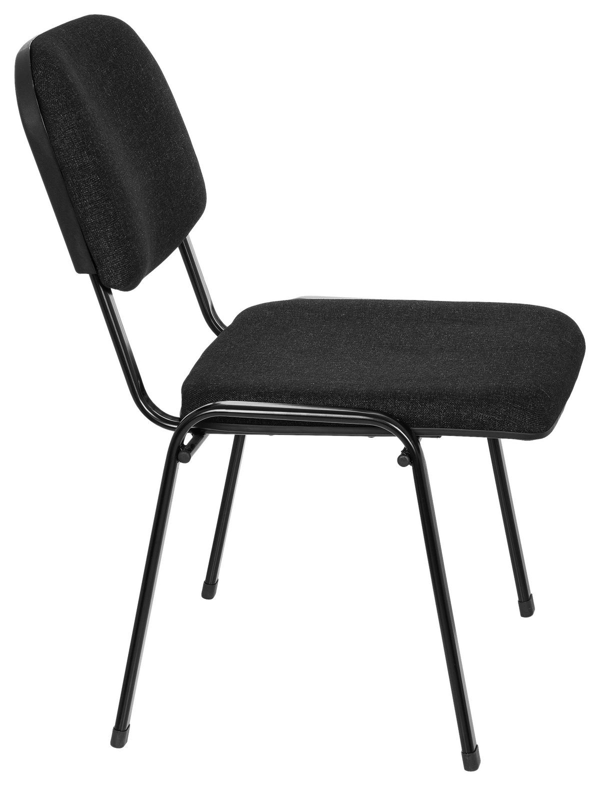 BESUCHERSTUHL Anthrazit, Schwarz  - Anthrazit/Schwarz, Basics, Textil/Metall (60/87/55cm) - MID.YOU