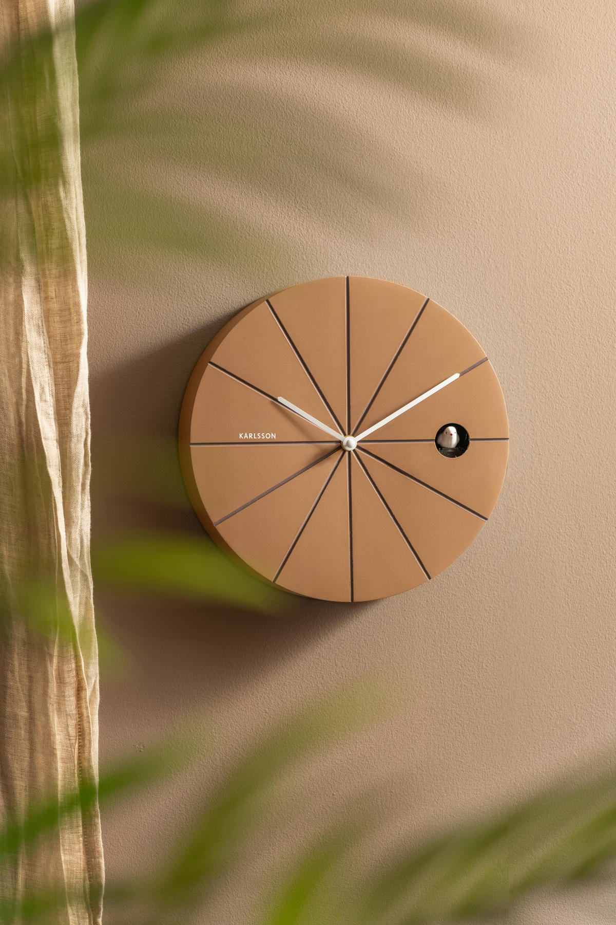 UHR  Mokka 29 cm  - Mokka, Basics, Kunststoff (29cm) - Karlsson