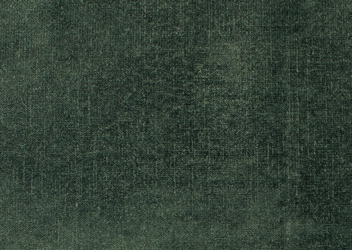BIGSOFA in Samt Dunkelgrün  - Dunkelgrün/Schwarz, Konventionell, Holz/Textil (280/67/120cm) - Carryhome
