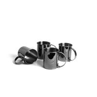MUGGSET 4 delar  - svart, Basics, metall (16,2kg) - Echtwerk