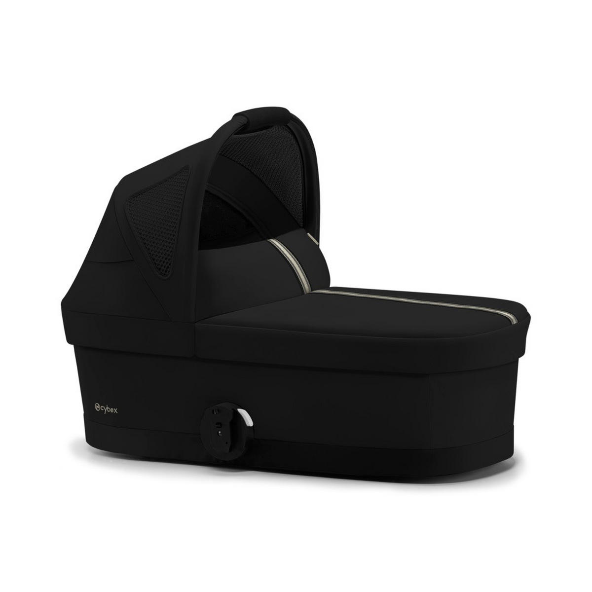 LIEGEWANNE - Schwarz, Basics, Textil (82/39.5/15.5cm) - Cybex