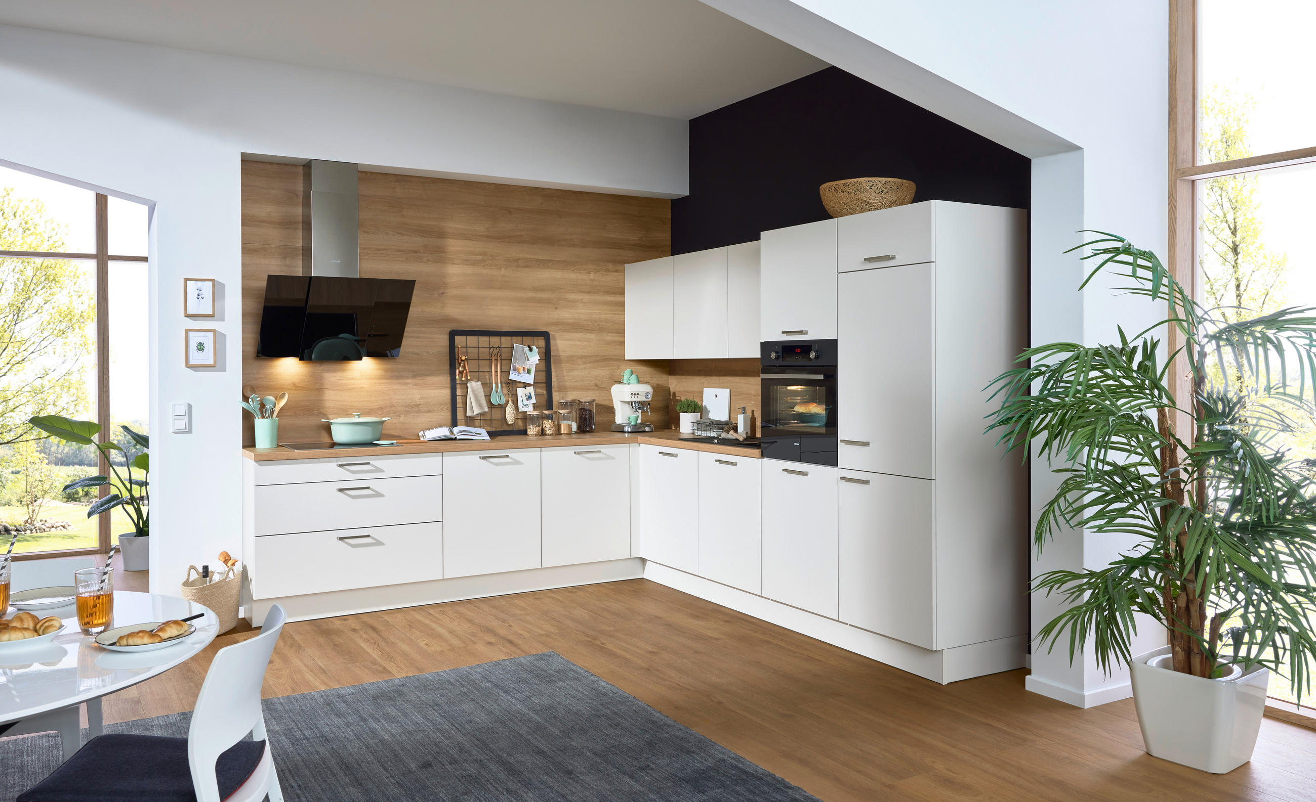 EINBAUKÜCHE   - Design, Holzwerkstoff - Novel
