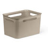 KOŠARA ZA REGAL  36/26,2/21,1 cm       - bež, Basics, plastika (36/26,2/21,1cm) - Rotho