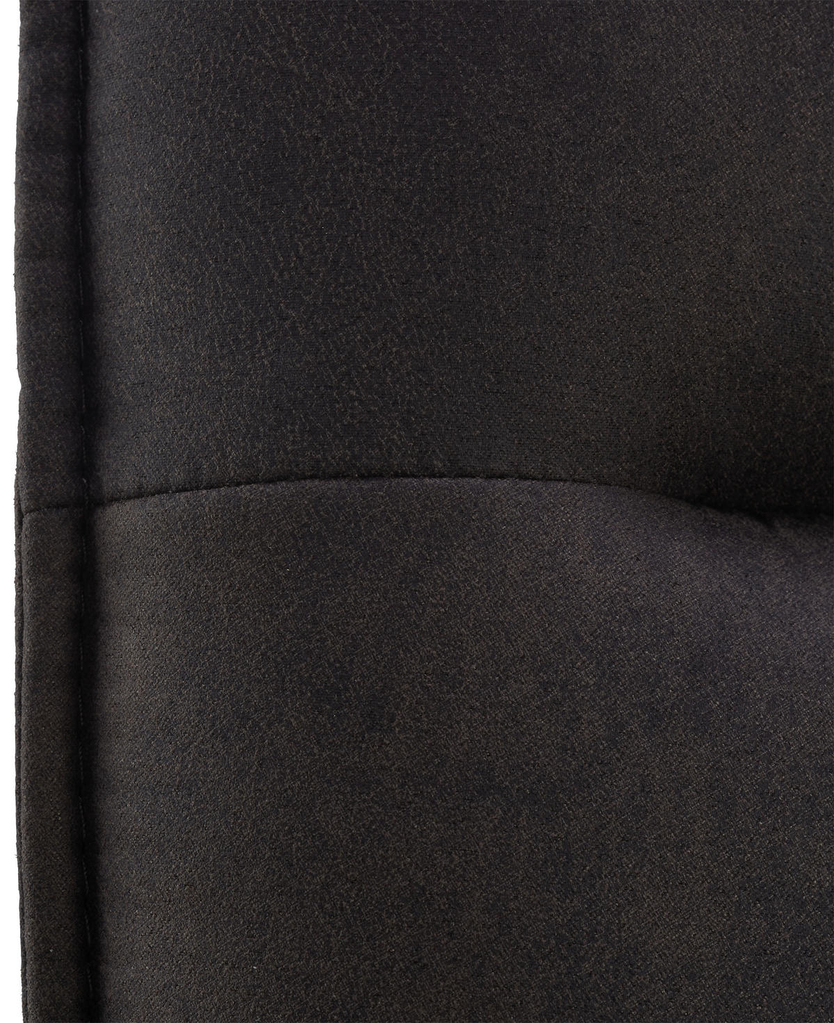 TRESENSESSEL Mikrofaser Anthrazit, Schwarz Eisen  - Anthrazit/Schwarz, Design, Textil/Metall (56/98/62cm) - Valnatura