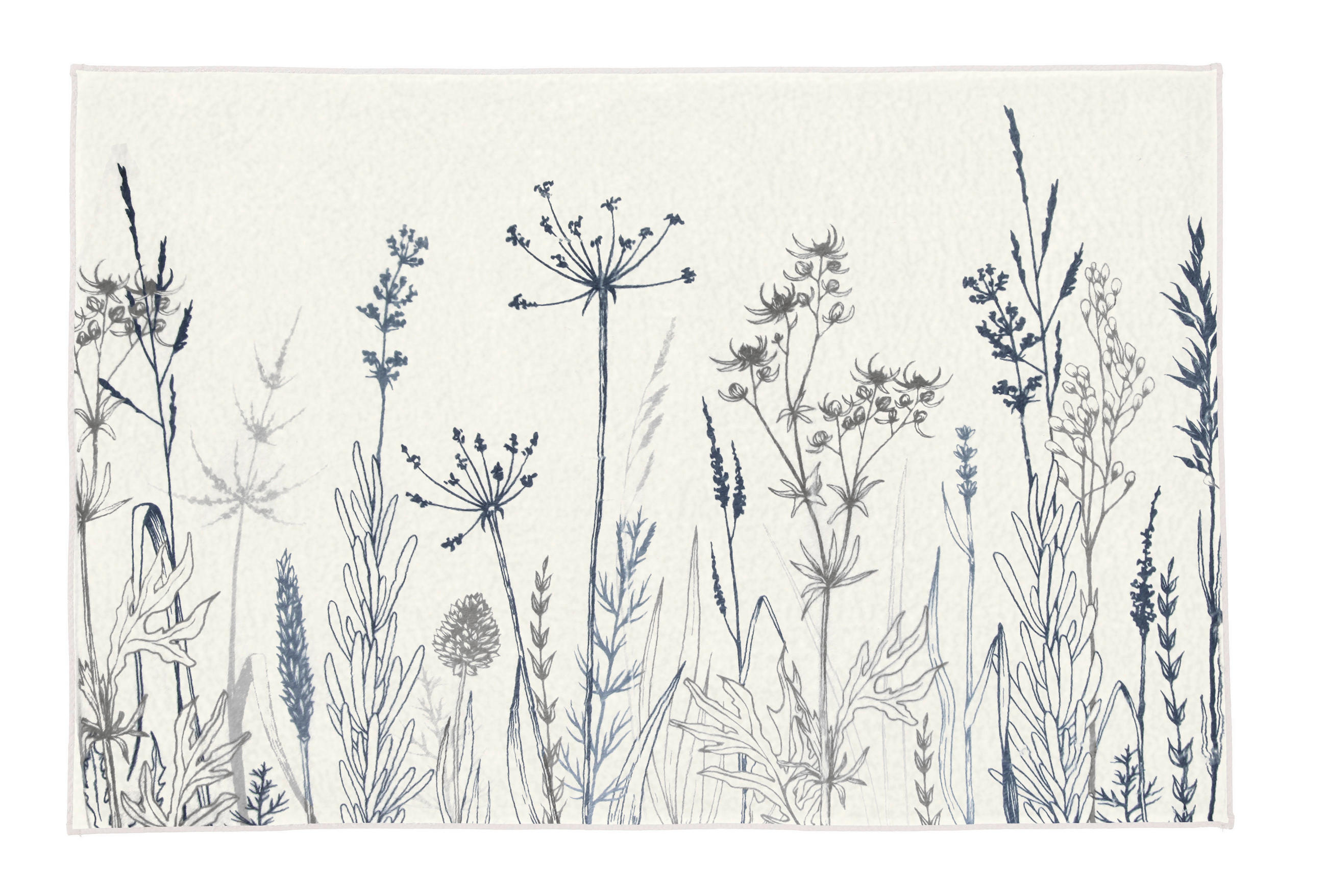 COVOR DE BAIE  70/120 cm  multicolor   - multicolor, Basics, plastic/textil (70/120cm) - Kleine Wolke