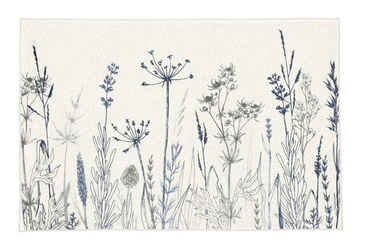 COVOR DE BAIE  70/120 cm  multicolor   - multicolor, Basics, plastic/textil (70/120cm) - Kleine Wolke