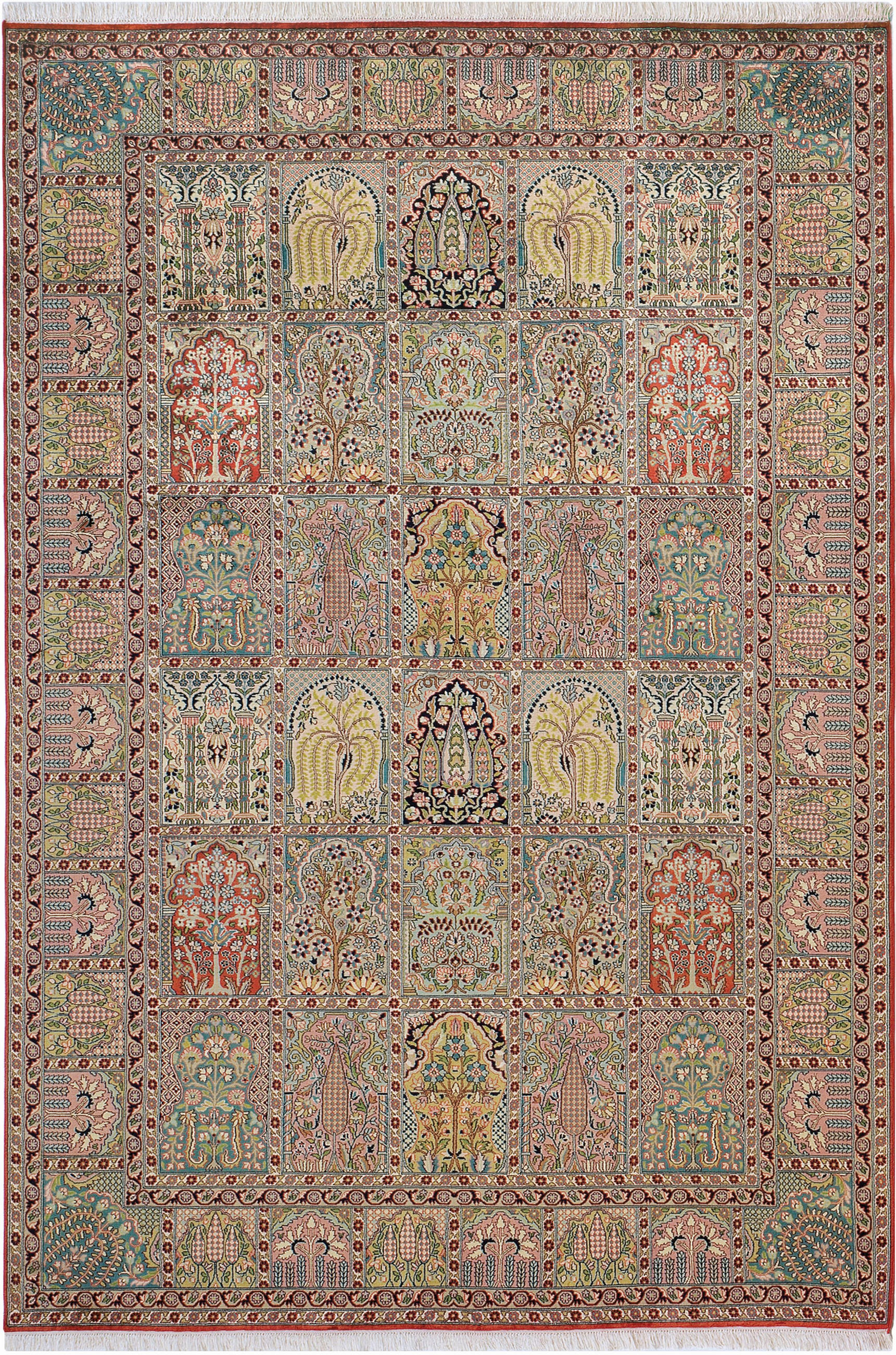 Cazaris Orientteppich Mehrfarbig 80x200 cm