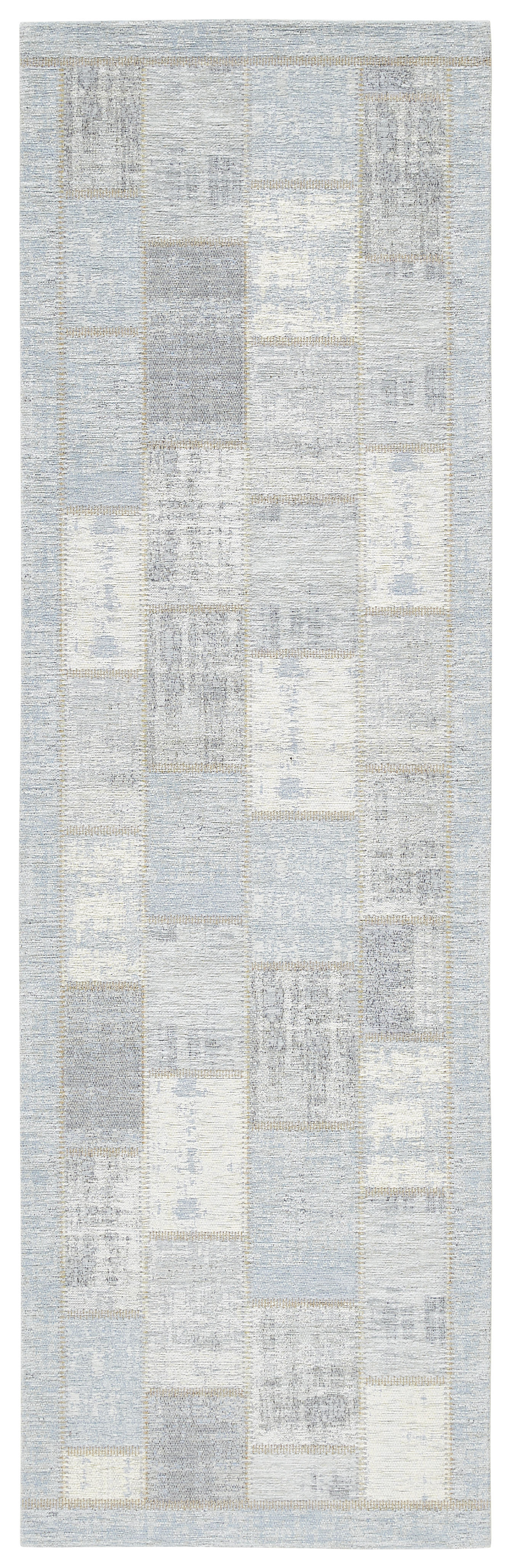 LÄUFER 68/220 cm  - Hellblau, Trend, Textil (68/220cm) - Novel