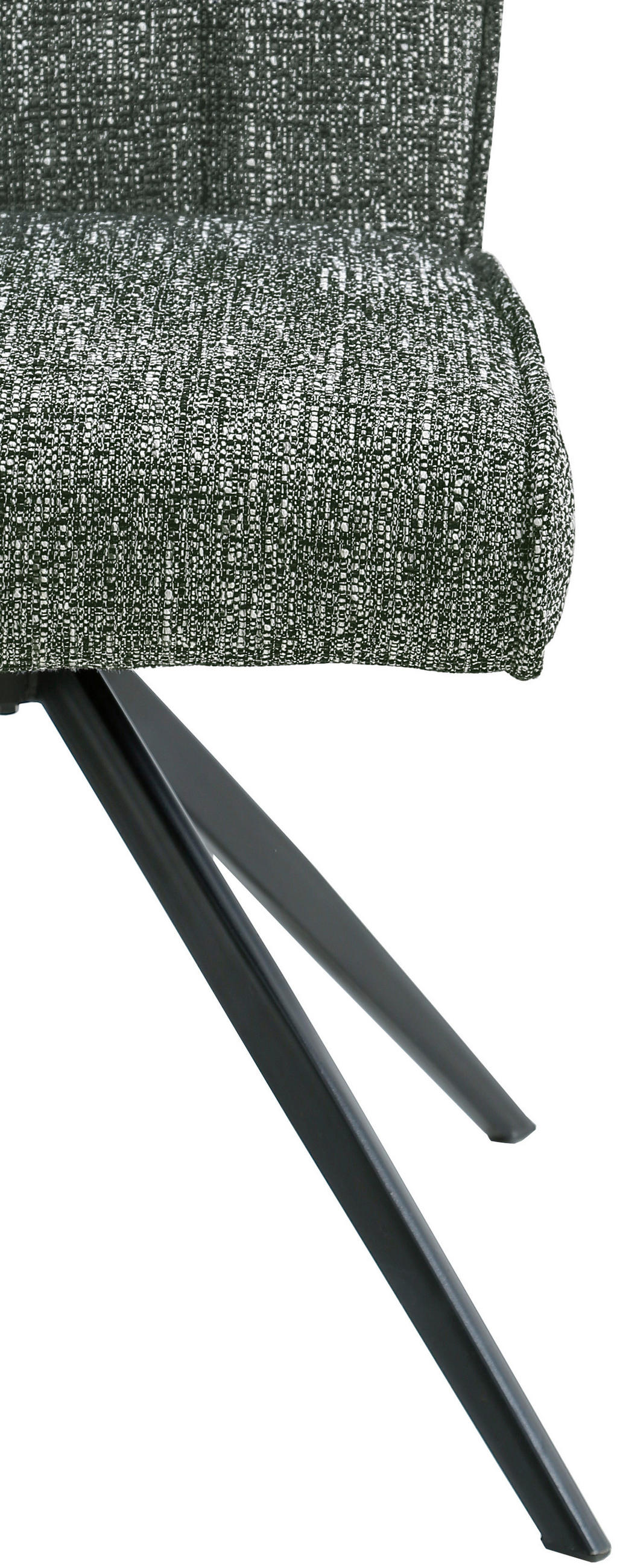 STOL järn vävt tyg  - grön/svart, Design, metall/textil (49/89/66cm) - Carryhome