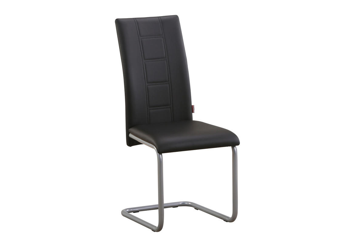 STOLICA  crna  metal, tekstil      - crna, Design, metal/tekstil (43,5/96,5/55,5cm) - Xora