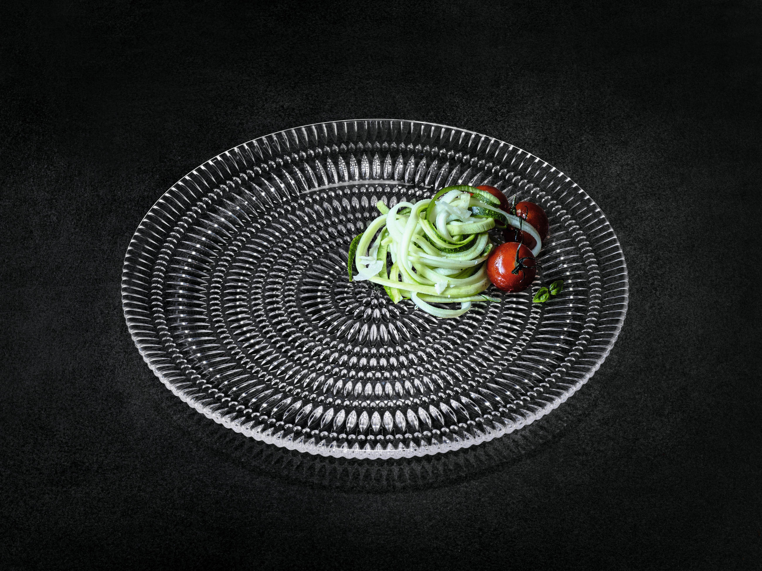 TELLER Ethno / Nachtmann 32,0/1,8/32 cm  - Klar, Basics, Glas (32,0/1,8/32cm) - Nachtmann