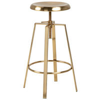 BARPALL i guldfärgad  - mässingsfärgad/guldfärgad, Design, metall (41/87/41cm) - MID.YOU