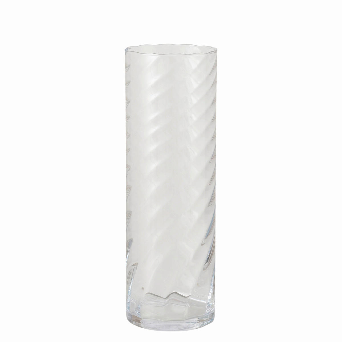 VÁZA, sklo,  - průhledné, Basics, sklo (15/15/45cm)