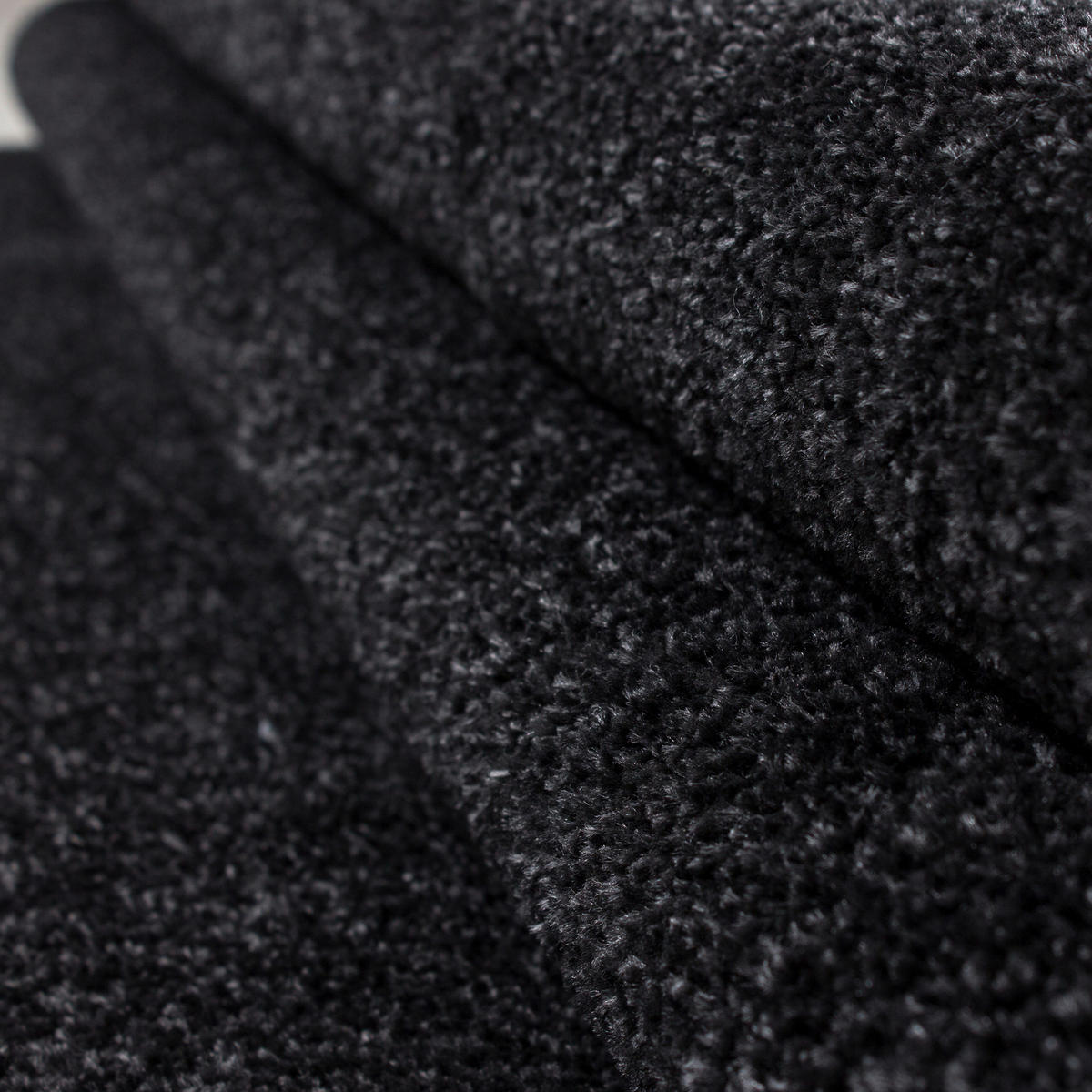 HOCHFLORTEPPICH 280/370 cm ATA 7000 Anthrazit  - Anthrazit, Design, Textil (280/370cm) - Novel