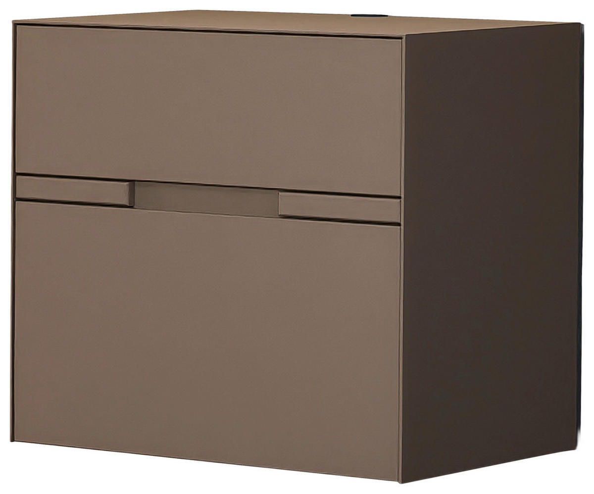 TV-ELEMENT Taupe  60/59/47 cm  - Taupe, Design, Holzwerkstoff (60/59/47cm) - Novel