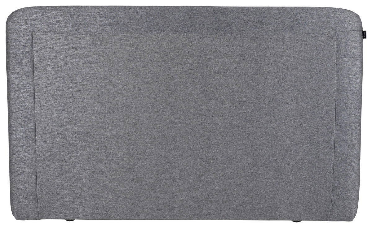 BOXSPRINGBETT 200/200 cm,  in Grau, Hellgrau, gepolstertes Kopfteil, Matratzen, H2 + H3 = mittel + fest  - Hellgrau/Schwarz, MODERN, Textil/Metall (200/200cm) - Joop!