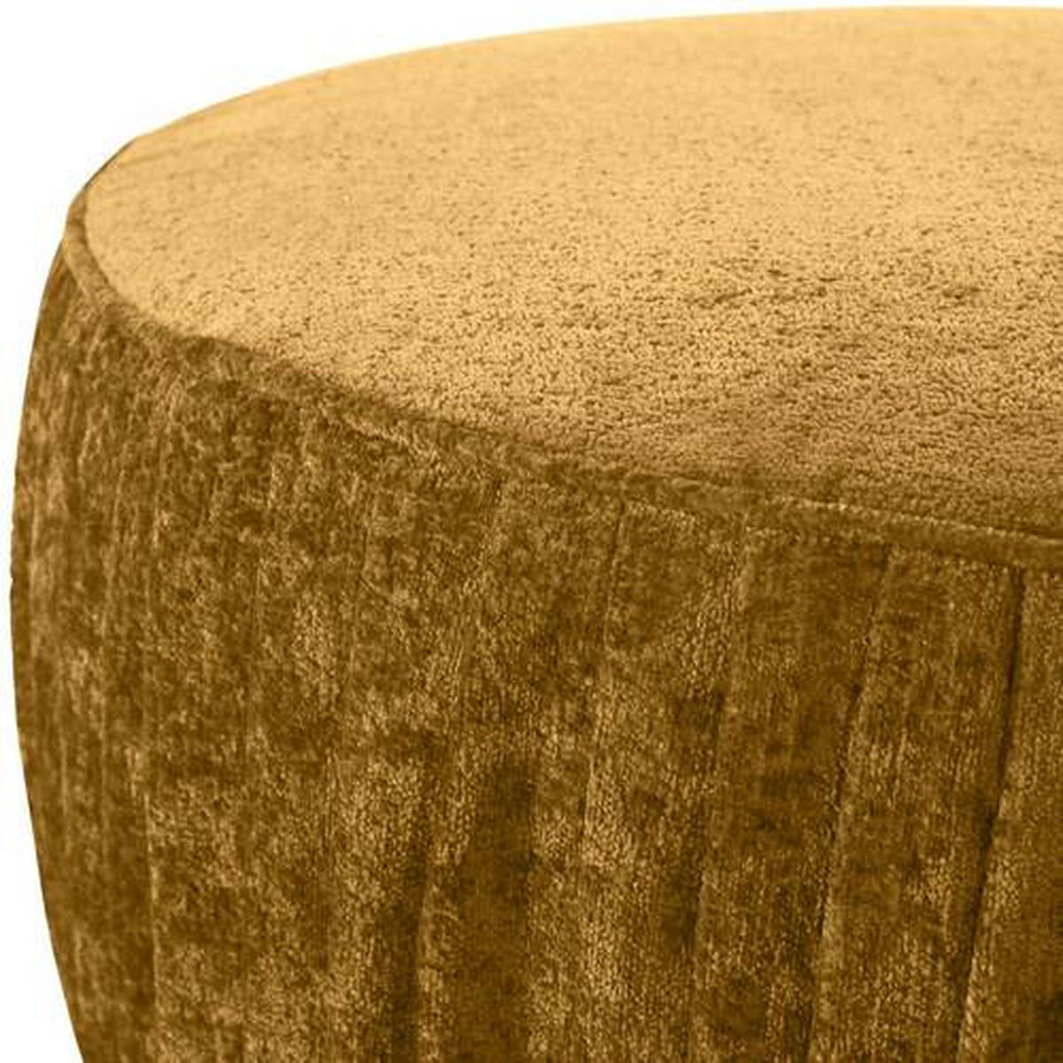 HOCKER in Textil Gelb  - Gelb/Schwarz, Design, Kunststoff/Textil (75/38/75cm) - Landscape