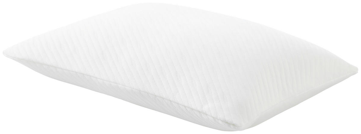 NACKENKISSEN  80/40 cm  - Weiß, Basics, Textil (80/40cm) - Tempur