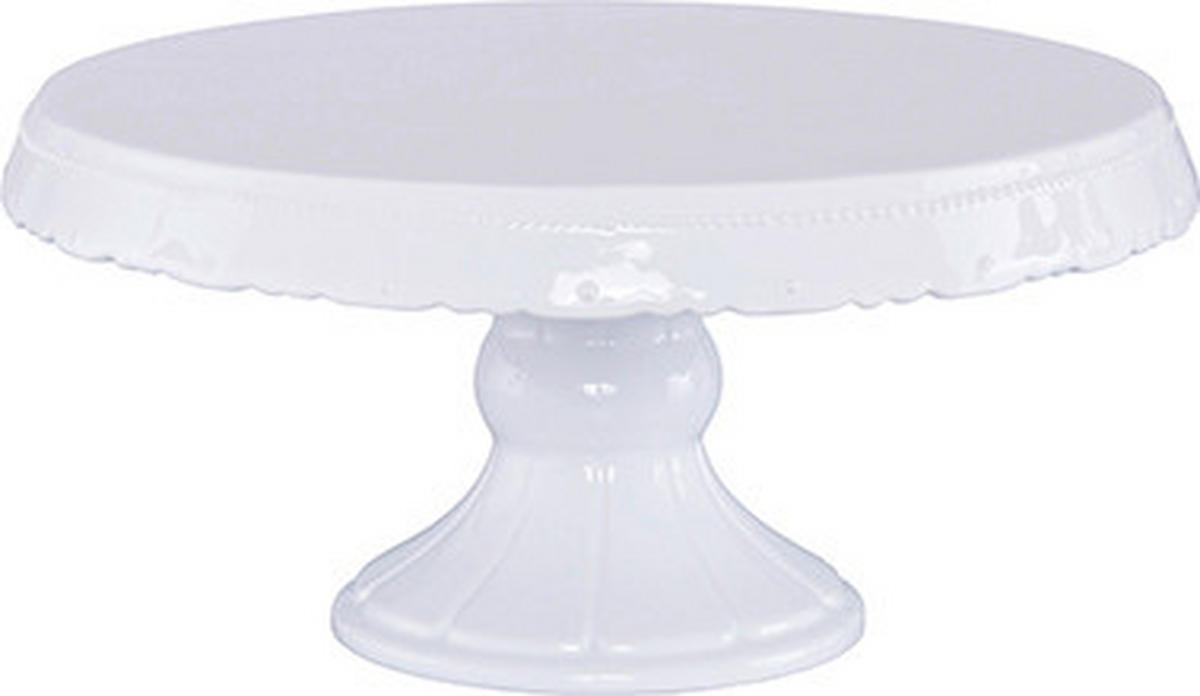 TORTENPLATTE - Weiß, KONVENTIONELL, Keramik (30/15cm) - Birkmann