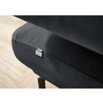 ECKSOFA in Chenille Dunkelgrau  224/305 cm  - Dunkelgrau/Schwarz, Design, Textil/Metall (224/305cm) - Dieter Knoll