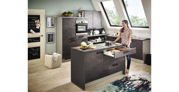 EINBAUKÜCHE - Design, Holzwerkstoff - Xora