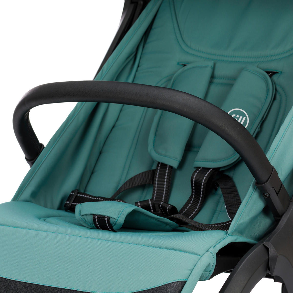 BUGGY Cooper  - Pastellblau/Schwarz, Basics, Textil/Metall (50/107/69cm) - Fillikid