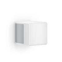 AUSSENWANDLEUCHTE Cube 11/11/13,2 cm  - Silberfarben, Trend, Kunststoff (11/11/13,2cm) - Steinel